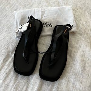 Zara Flatform Sandals BNWT